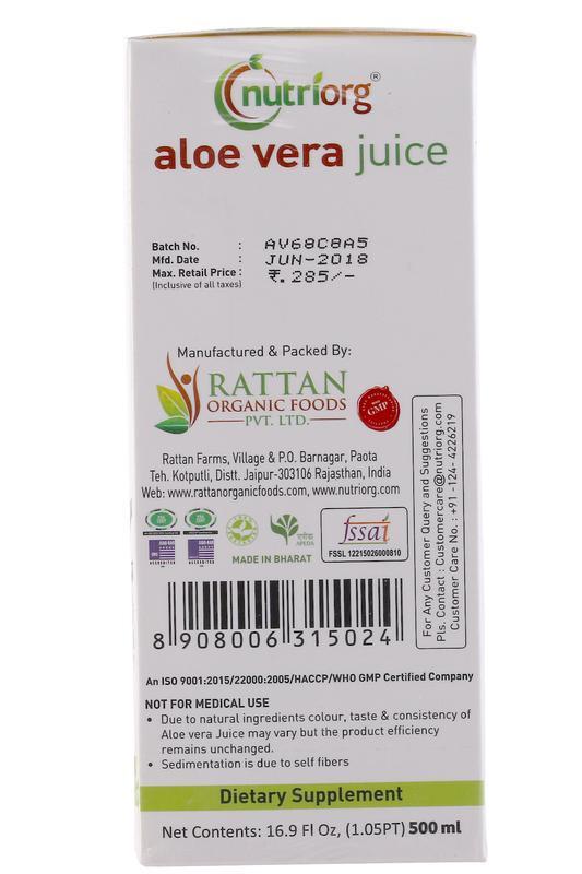 Buy Vegan Aloe Vera Juice Online On Karnival